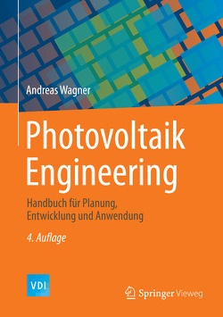 Photovoltaik Engineering von Wagner,  Andreas