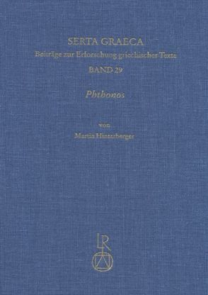 Phthonos von Hinterberger,  Martin