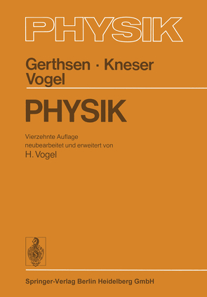 Physik von Gerthsen,  Christian, Kneser,  Hans O., Vogel,  Helmut