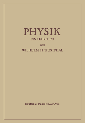 Physik von Westphal,  Wilhelm Heinrich