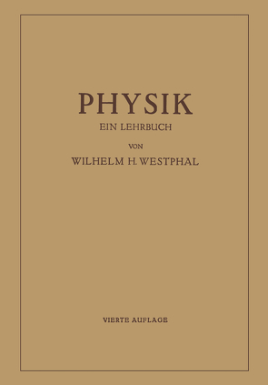 Physik von Westphal,  Wilhelm Heinrich