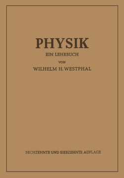 Physik von Westphal,  Wilhelm Heinrich