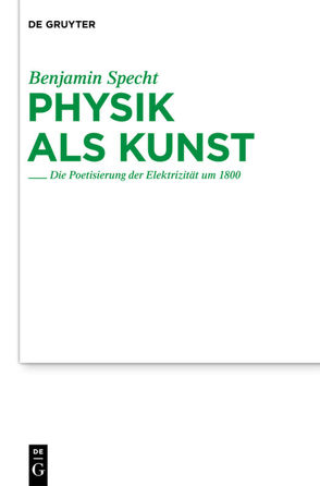 Physik als Kunst von Specht,  Benjamin