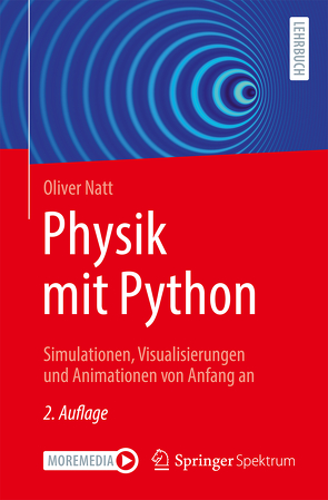 Physik mit Python von Natt,  Oliver