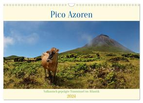 Pico Azoren – Vulkanisch geprägte Trauminsel im Atlantik (Wandkalender 2024 DIN A3 quer), CALVENDO Monatskalender von Rucker,  Michael