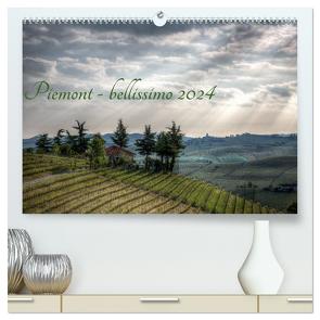 Piemont – bellissimo 2024 (hochwertiger Premium Wandkalender 2024 DIN A2 quer), Kunstdruck in Hochglanz von Haas,  Sascha