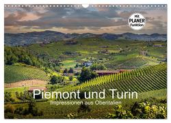 Piemont und Turin (Wandkalender 2024 DIN A3 quer), CALVENDO Monatskalender von Fahrenbach,  Michael