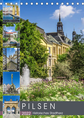 PILSEN Historisches Stadtherz (Tischkalender 2022 DIN A5 hoch) von Viola,  Melanie