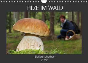 PILZE IM WALD (Wandkalender 2022 DIN A4 quer) von Schellhorn,  Steffen