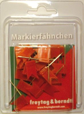 Pin Fähnchen rot von Freytag-Berndt und Artaria KG