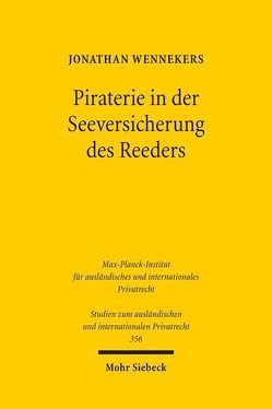 Piraterie in der Seeversicherung des Reeders von Wennekers,  Jonathan