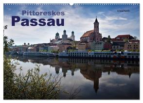 Pittoreskes Passau (Wandkalender 2024 DIN A2 quer), CALVENDO Monatskalender von boeTtchEr,  U