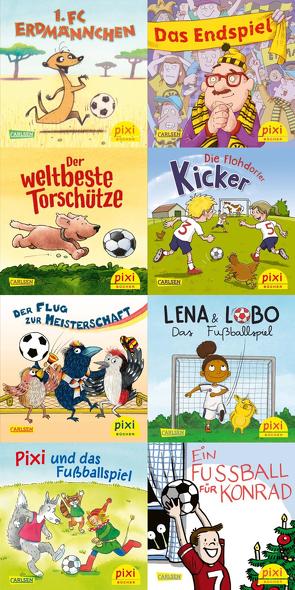 Pixi-8er-Set 285: Pixi und seine Fußball-Freunde (8×1 Exemplar) von Diverse