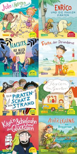 Pixi-8er-Set 289: Ferien- und Strandgeschichten (8×1 Exemplar) von Diverse