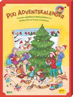 Pixi Adventskalender mit Weihnachtsbaum 2019 von Diverse, Korthues,  Barbara