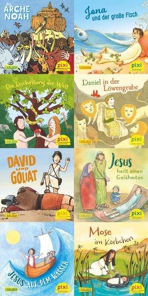 Pixi-Box 243: Geschichten aus der Bibel (8×8 Exemplare) von Diverse