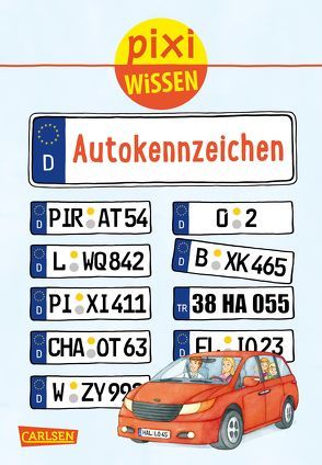 Pixi Wissen 102: VE 5 Autokennzeichen (5 Exemplare) von Dolinger,  Igor, Stahr,  Christine