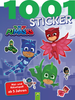 PJ Masks 1001 Sticker – Mal- und Rätselspaß ab 5 Jahren