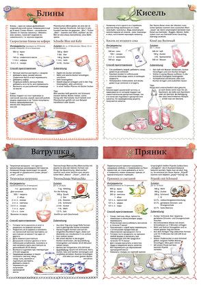 Plakat: Guten Appetit – Russische Rezepte von Mayr,  Regina, von Holten,  Claudia