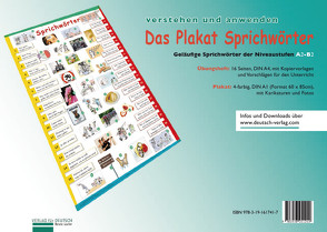 Plakat Sprichwörter von Luscher,  Renate