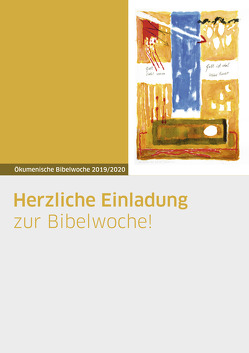 Plakat zur Bibelwoche