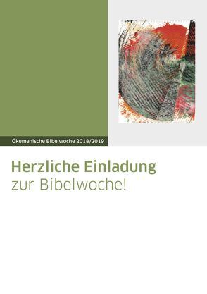 Plakat zur Bibelwoche