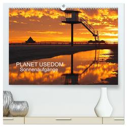 PLANET USEDOM Sonnenaufgänge (hochwertiger Premium Wandkalender 2024 DIN A2 quer), Kunstdruck in Hochglanz von FOTO henry böhm,  DAS