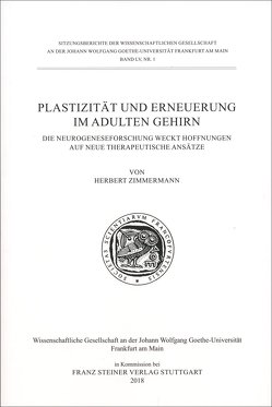 Plastizität und Erneuerung im adulten Gehirn von Zimmermann,  Herbert