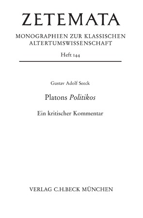 Platons Politikos von Seeck,  Gustav Adolf