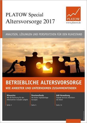 PLATOW Special Altersvorsorge 2017 von Schirmacher,  Albrecht F.