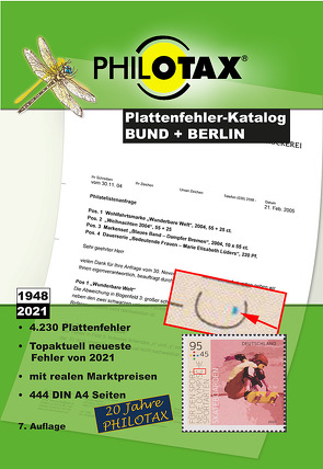 Plattenfehler Katalog Bund + Berlin 7. Auflage