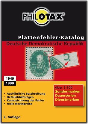 Plattenfehler Katalog DDR 2. Auflage von PHILOTAX GmbH