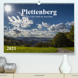 Plettenberg – Vier-Täler-Stadt im Sauerland (Premium, hochwertiger DIN A2 Wandkalender 2021, Kunstdruck in Hochglanz) von Rein,  Simone