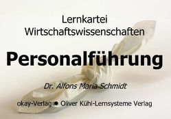 Pocket-Lernkartei Personalführung von Schmidt,  Alfons M