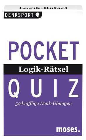 Pocket Quiz Logik-Rätsel von Teigelkamp,  Cornelia