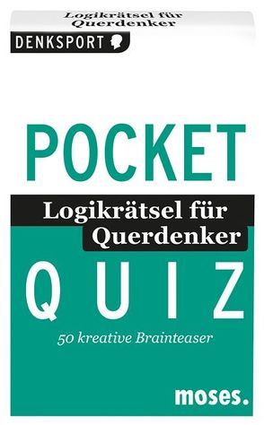 Pocket Quiz Logikrätsel für Querdenker von Hermenau,  Dieter, Kiefer,  Philip