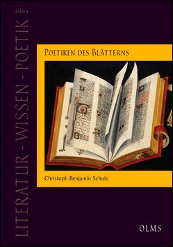 Poetiken des Blätterns von Schulz,  Christoph Benjamin