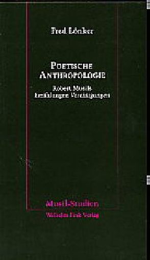 Poetische Anthropologie von Lönker,  Fred