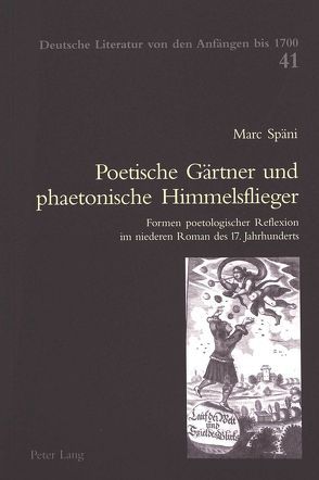 Poetische Gärtner und phaetonische Himmelsflieger von Späni,  Marc