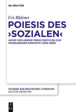 Poiesis des ‚Sozialen‘ von Büttner,  Urs