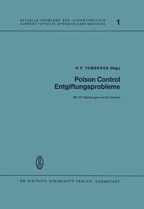 Poison Control Entgiftungsprobleme von Tombergs,  H.P.