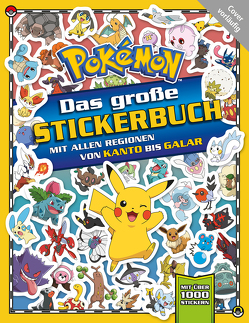 Pokémon: Das große Stickerbuch mit allen Regionen von Kanto bis Galar