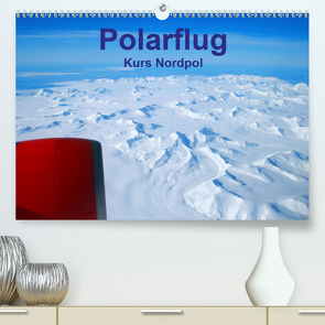 Polarflug Kurs Nordpol (Premium, hochwertiger DIN A2 Wandkalender 2021, Kunstdruck in Hochglanz) von Spoddig,  Rainer