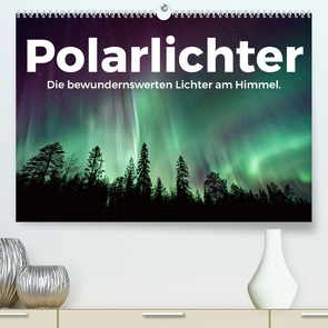 Polarlichter – Die bewundernswerten Lichter am Himmel. (hochwertiger Premium Wandkalender 2024 DIN A2 quer), Kunstdruck in Hochglanz von Scott,  M.