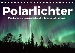 Polarlichter – Die bewundernswerten Lichter am Himmel. (Tischkalender 2024 DIN A5 quer), CALVENDO Monatskalender von Scott,  M.