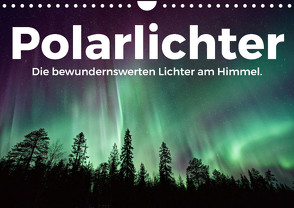 Polarlichter – Die bewundernswerten Lichter am Himmel. (Wandkalender 2024 DIN A4 quer), CALVENDO Monatskalender von Scott,  M.