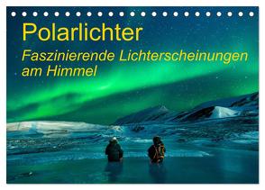 Polarlichter – Faszinierende Lichterscheinungen am Himmel (Tischkalender 2024 DIN A5 quer), CALVENDO Monatskalender von Gayde,  Frank