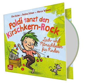 Poldi tanzt den Kirschkern-Rock, Audio-CD von Gulden,  Elke, Scheer,  Bettina, Wasem,  Marco