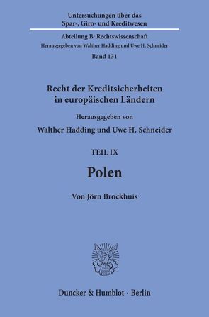 Polen. von Brockhuis,  Jörn, Hadding,  Walther, Schneider,  Uwe H.