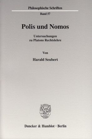 Polis und Nomos. von Seubert,  Harald